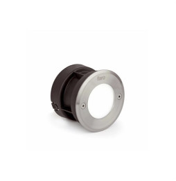FARO - Luminaria LED-18 LED 3W redondo 3000K níquel mate