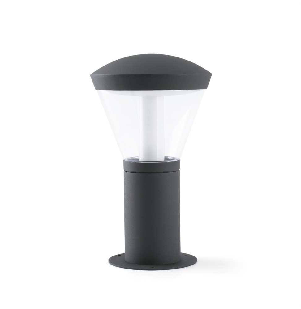 FARO - Baliza SHELBY LED 10W 3000K 325mm gris oscuro