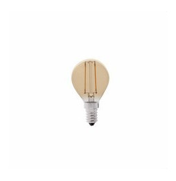 FARO - Lámpara G45 E14 LED 2W filamento ámbar 2200K