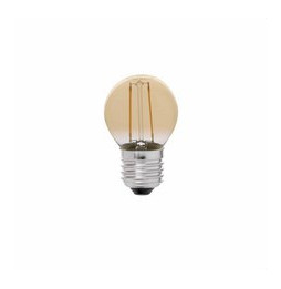 FARO - Lámpara G45 E27 LED 2W filamento ámbar 2200K