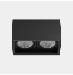 LedsC4 - Downlight MULTIDIR SURFACE BIG DOUBLE 71.6W blanco cálido 2700K CRI 90 22.7º DALI-2/PUSH blanco IN IP20 / OUT IP54 7880