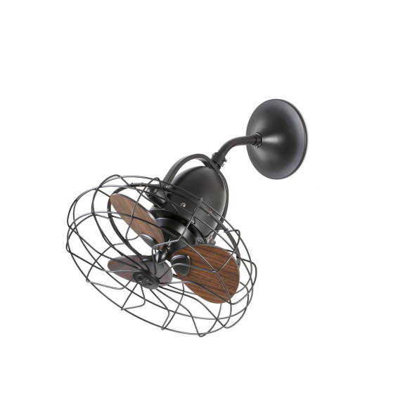 FARO - Ventilador KEIKI diámetro 45cm 3 palas marrón