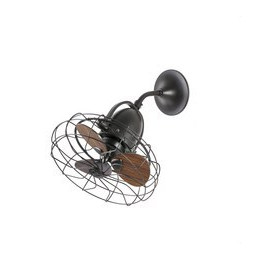 FARO - Ventilador KEIKI diámetro 45cm 3 palas marrón
