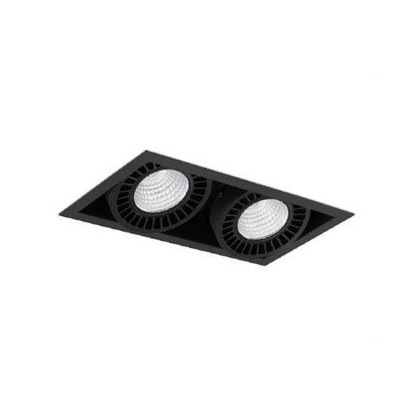FARO - Empotrable COLIN-2 LED 48-72W 3000K 56º negro