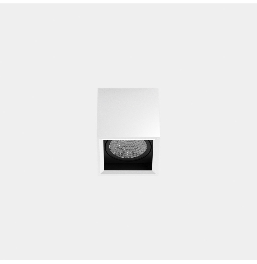 LedsC4 - Downlight MULTIDIR SURFACE SMALL SINGLE 10.7W blanco cálido 3000K CRI 90 17.6º ON-OFF blanco IN IP20 / OUT IP54 1144lm LedsC4 - Downlight MULTIDIR SURFACE SMALL SINGLE 10.7W blanco cálido 3000K CRI 90 17.6º ON-OFF blanco IN IP20 / OUT IP54 1144lm