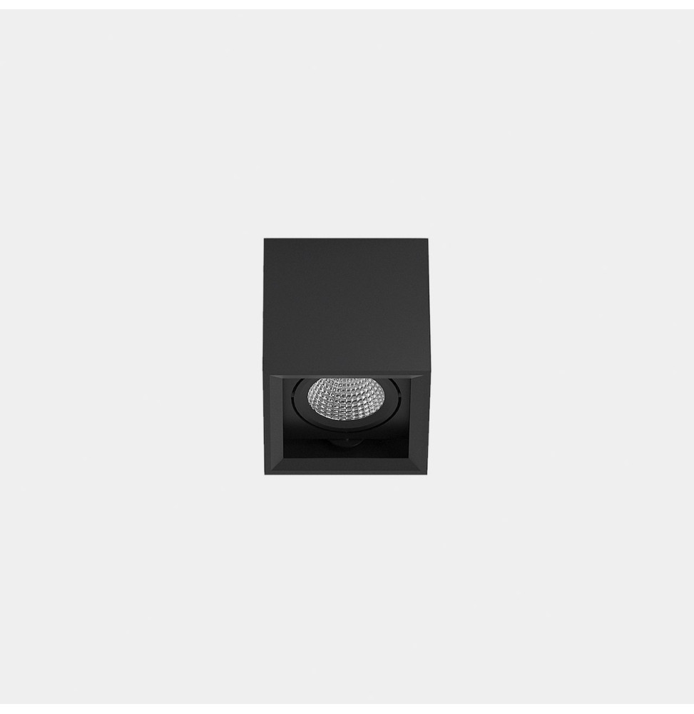 LedsC4 - Downlight MULTIDIR SURFACE SMALL SINGLE 10.7W blanco cálido 3000K CRI 90 24.5º ON-OFF negro IN IP20 / OUT IP54 1144lm LedsC4 - Downlight MULTIDIR SURFACE SMALL SINGLE 10.7W blanco cálido 3000K CRI 90 24.5º ON-OFF negro IN IP20 / OUT IP54 1144lm
