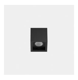 LedsC4 - Downlight MULTIDIR SURFACE SMALL SINGLE 10.7W blanco cálido 3000K CRI 90 24.5º ON-OFF negro IN IP20 / OUT IP54 1144lm