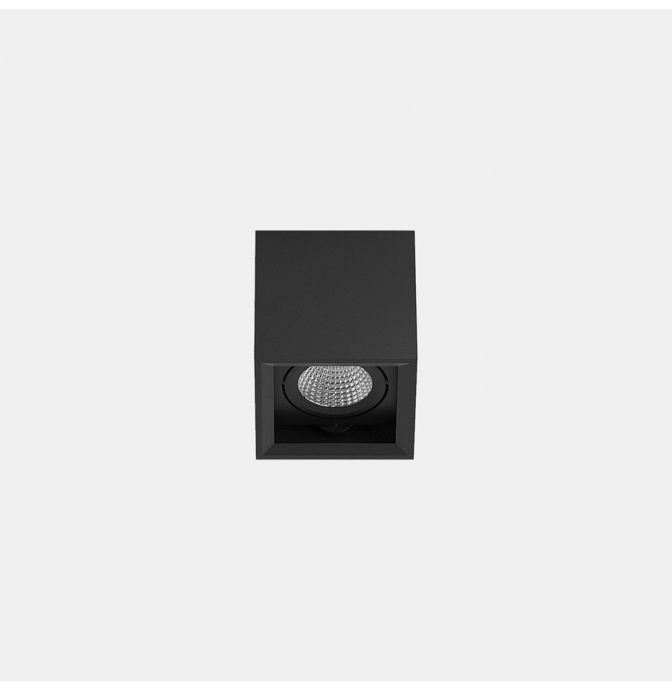 LedsC4 - Downlight MULTIDIR SURFACE SMALL SINGLE 10.7W blanco neutro 4000K CRI 90 24.5º negro IN IP20 / OUT IP54 1160lm LedsC4 - Downlight MULTIDIR SURFACE SMALL SINGLE 10.7W blanco neutro 4000K CRI 90 24.5º negro IN IP20 / OUT IP54 1160lm