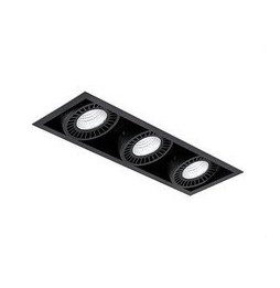 FARO - Empotrable COLIN-3 LED 72-108W 2700K 20º negro