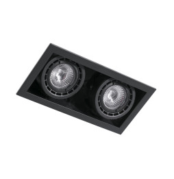 FARO - Empotrable NANO COLIN-2 marco LED 14-26W 30K 56º negro