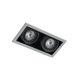 FARO - Empotrable NANO COLIN-2 marco LED 14-26W 40K 20º gris