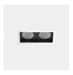LedsC4 - Downlight MULTIDIR TRIM BIG DOUBLE 33.2W blanco neutro 4000K CRI 90 59º blanco IN IP20 / OUT IP54 4252lm