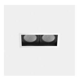 LedsC4 - Downlight MULTIDIR TRIM BIG DOUBLE 33.2W blanco neutro 4000K CRI 90 22.5º DALI-2 blanco IN IP20 / OUT IP54 4170lm