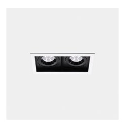 LedsC4 - Downlight MULTIDIR TRIM BIG DOUBLE 46.2W blanco cálido 2700K CRI 90 14.4º ON-OFF blanco IN IP20 / OUT IP54 5430lm