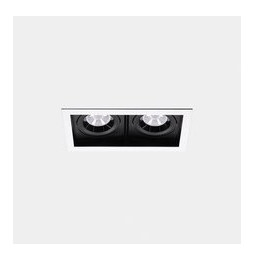 LedsC4 - Downlight MULTIDIR TRIM BIG DOUBLE 46.2W blanco cálido 2700K CRI 90 22.7º Casambi blanco IN IP20 / OUT IP54 5430lm