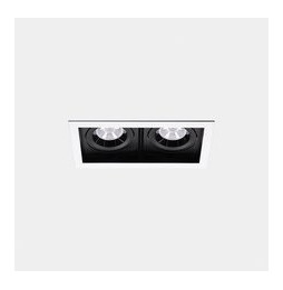 LedsC4 - Downlight MULTIDIR TRIM BIG DOUBLE 46.2W blanco cálido 3000K CRI 90 59º blanco IN IP20 / OUT IP54 5392lm