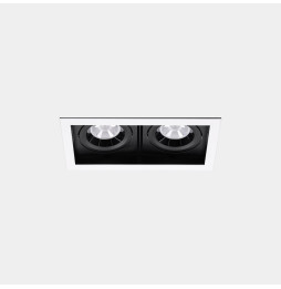 LedsC4 - Downlight MULTIDIR TRIM BIG DOUBLE 46.2W blanco cálido 2700K CRI 90 22.7º ON-OFF blanco IN IP20 / OUT IP54 5430lm