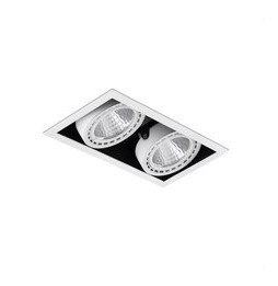 FARO - Empotrable MINI COLIN-2 LED 36-50W 27K 20º blanco
