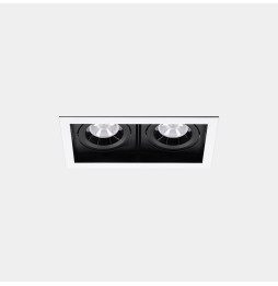 LedsC4 - Downlight MULTIDIR TRIM BIG DOUBLE 46.2W blanco neutro 4000K CRI 90 22.7º ON-OFF blanco IN IP20 / OUT IP54 5786lm