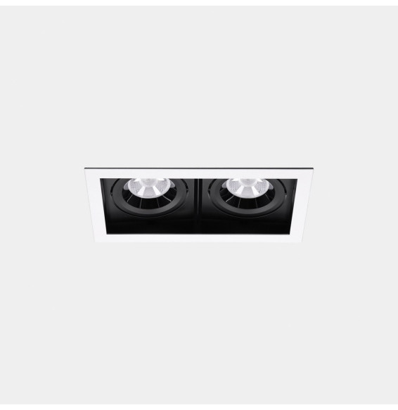 LedsC4 - Downlight MULTIDIR TRIM BIG DOUBLE 46.2W blanco neutro 4000K CRI 90 22.7º ON-OFF blanco IN IP20 / OUT IP54 5786lm