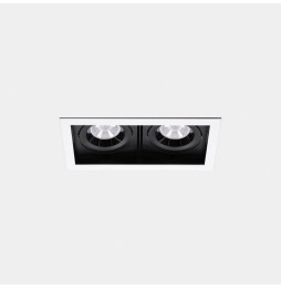LedsC4 - Downlight MULTIDIR TRIM BIG DOUBLE 46.2W blanco neutro 4000K CRI 90 22.7º ON-OFF blanco IN IP20 / OUT IP54 5786lm