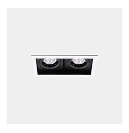 LedsC4 - Downlight MULTIDIR TRIM BIG DOUBLE 46.2W blanco neutro 4000K CRI 90 22.7º blanco IN IP20 / OUT IP54 5786lm