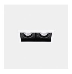 LedsC4 - Downlight MULTIDIR TRIM BIG DOUBLE 60.6W blanco cálido 3000K CRI 90 22.7º blanco IN IP20 / OUT IP54 6878lm