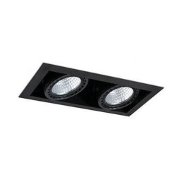 FARO - Empotrable MINI COLIN-2 LED 36-50W 4K 56º negro
