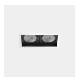LedsC4 - Downlight MULTIDIR TRIM BIG DOUBLE 71.6W blanco neutro 4000K CRI 90 59.1º DALI-2/PUSH blanco IN IP20 / OUT IP54 8206lm
