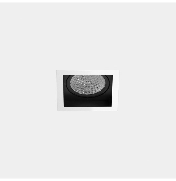 LedsC4 - Downlight MULTIDIR TRIM BIG SINGLE 16.6W blanco cálido 2700K CRI 90 22.5º ON-OFF blanco IN IP20 / OUT IP54 1957lm