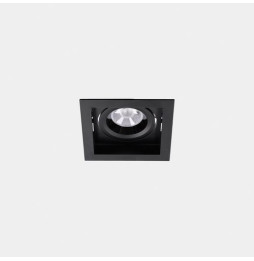 LedsC4 - Downlight MULTIDIR TRIM BIG SINGLE 16.6W blanco cálido 2700K CRI 90 14.6º ON-OFF negro IN IP20 / OUT IP54 1993lm