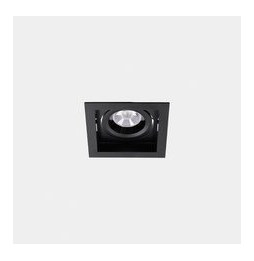 LedsC4 - Downlight MULTIDIR TRIM BIG SINGLE 16.6W blanco cálido 3000K CRI 90 59º ON-OFF negro IN IP20 / OUT IP54 2010lm