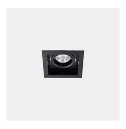 LedsC4 - Downlight MULTIDIR TRIM BIG SINGLE 16.6W blanco cálido 2700K CRI 90 59º ON-OFF negro IN IP20 / OUT IP54 1995lm