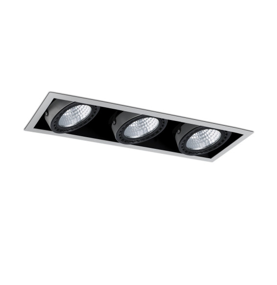 FARO - Empotrable MINI COLIN-3 LED CRI95 54-75W 27K 20 gris