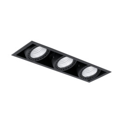 FARO - Empotrable MINI COLIN-3 LED CRI95 54-75W 27K 20 negro