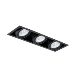 FARO - Empotrable MINI COLIN-3 LED CRI95 54-75W 27K 20 negro