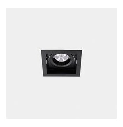 LedsC4 - Downlight MULTIDIR TRIM BIG SINGLE 16.6W blanco neutro 4000K CRI 90 59º negro IN IP20 / OUT IP54 2126lm
