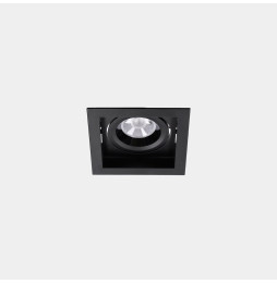 LedsC4 - Downlight MULTIDIR TRIM BIG SINGLE 23.1W blanco neutro 4000K CRI 90 22.7º ON-OFF negro IN IP20 / OUT IP54 2893lm