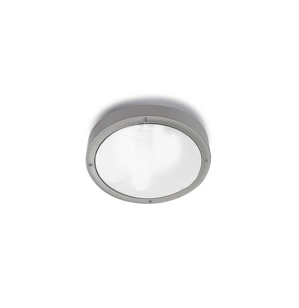 LedsC4 - Aplique BASIC ALUMINIUM 23W E-27 gris LedsC4 - Aplique BASIC ALUMINIUM 23W E-27 gris