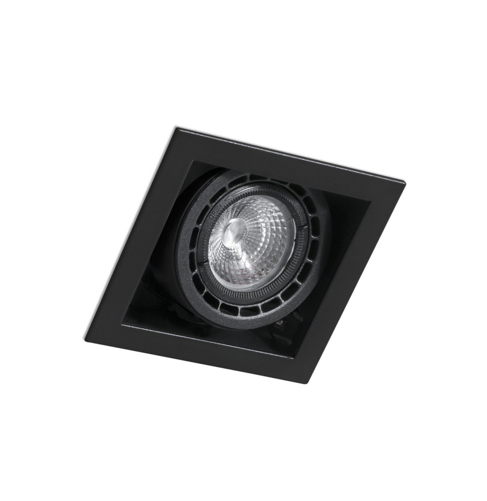 FARO - Empotrable NANO COLIN-1 marco LED 7-13W 30K 56º negro