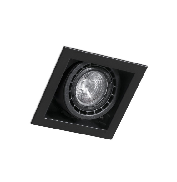 FARO - Empotrable NANO COLIN-1 marco LED 7-13W 30K 56º negro