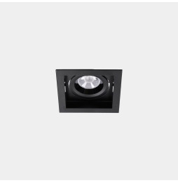 LedsC4 - Downlight MULTIDIR TRIM BIG SINGLE 30.3W blanco cálido 3000K CRI 90 59º Casambi negro IN IP20 / OUT IP54 3375lm