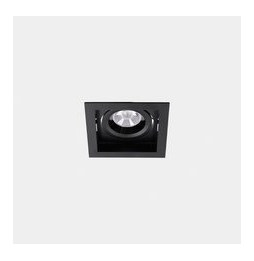 LedsC4 - Downlight MULTIDIR TRIM BIG SINGLE 30.3W blanco cálido 3000K CRI 90 59º Casambi negro IN IP20 / OUT IP54 3375lm
