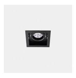 LedsC4 - Downlight MULTIDIR TRIM BIG SINGLE 30.3W blanco cálido 2700K CRI 90 14.4º ON-OFF negro IN IP20 / OUT IP54 3409lm