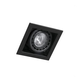 FARO - Empotrable NANO COLIN-1 marco LED 7-13W 30K 56º negro
