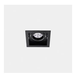 LedsC4 - Downlight MULTIDIR TRIM BIG SINGLE 30.3W blanco cálido 3000K CRI 90 22.7º ON-OFF negro IN IP20 / OUT IP54 3439lm