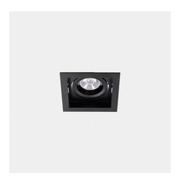 LedsC4 - Downlight MULTIDIR TRIM BIG SINGLE 30.3W blanco neutro 4000K CRI 90 14.4º negro IN IP20 / OUT IP54 3633lm