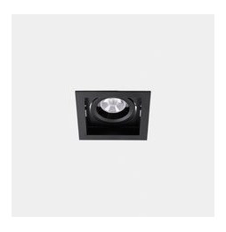 LedsC4 - Downlight MULTIDIR TRIM BIG SINGLE 35.8W blanco cálido 3000K CRI 90 14.5º DALI-2/PUSH negro IN IP20 / OUT IP54 3919lm
