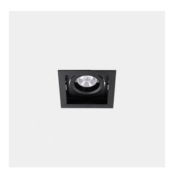 LedsC4 - Downlight MULTIDIR TRIM BIG SINGLE 35.8W blanco neutro 4000K CRI 90 14.5º negro IN IP20 / OUT IP54 4146lm