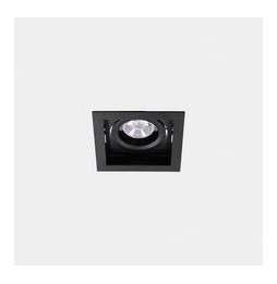 LedsC4 - Downlight MULTIDIR TRIM BIG SINGLE 35.8W blanco cálido 2700K CRI 90 59.1º negro IN IP20 / OUT IP54 3850lm